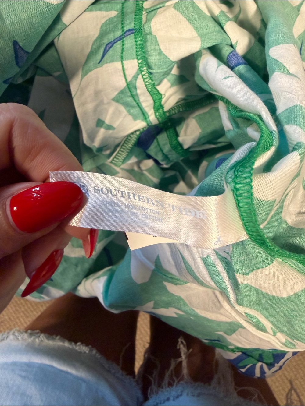 Southern Tide Long Sleeve Floral Maxi Dress NWT Resort Style - Picture 9 of 9